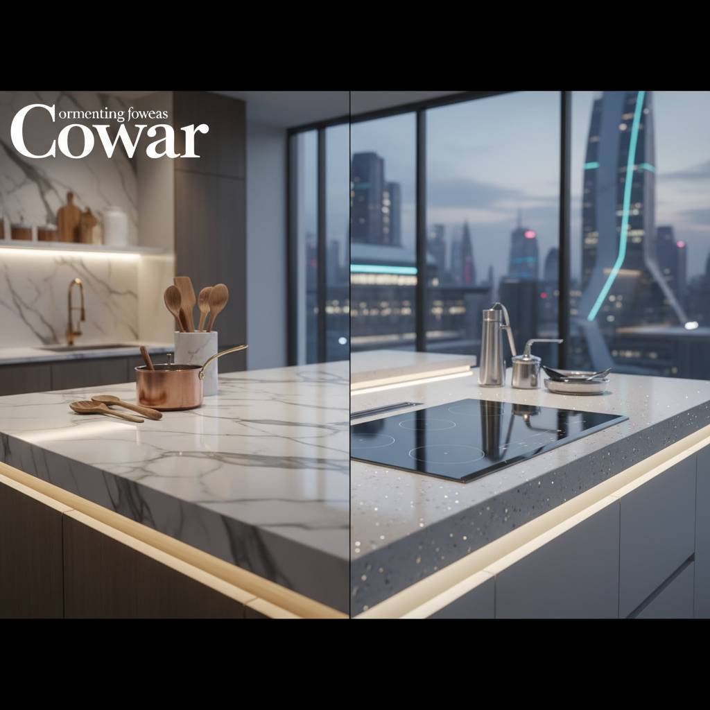 Comparatifs Plan travail Marbre : Luxe Intemporel et Innovations Stratégiques 2025
