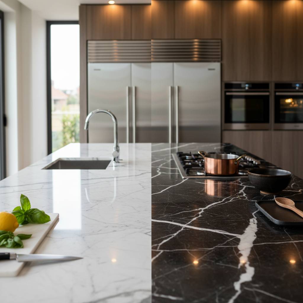 Marbre ou Non-Marbre ? Le Dilemme de la Cuisine de Luxe en 2025-2026