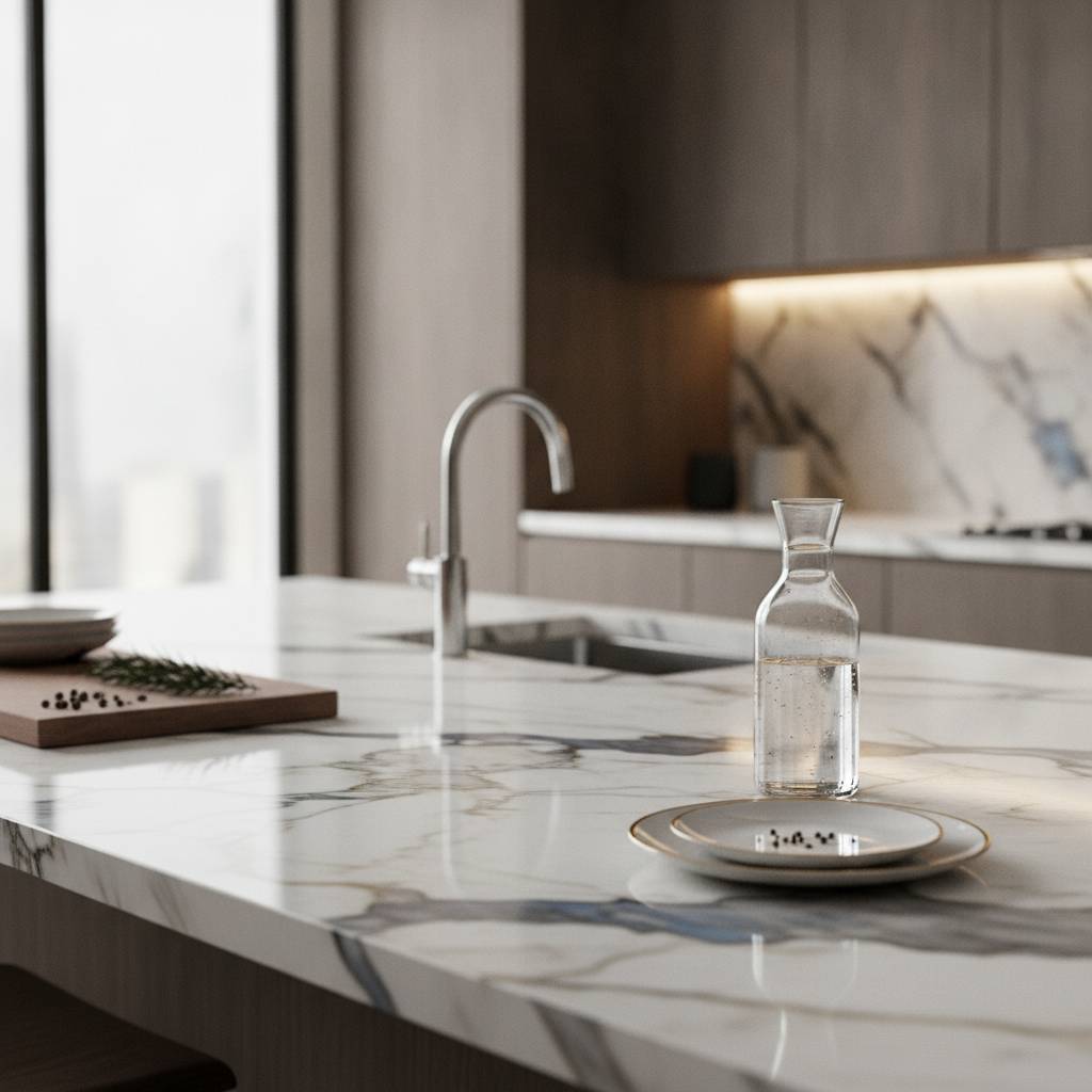 Le Marbre Réinventé : Luxe accessible à portée de main